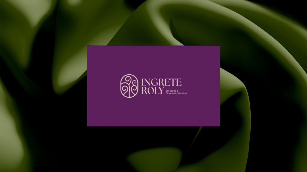 Identidade visual de Ingrete Roly criada pela Draw Narratives