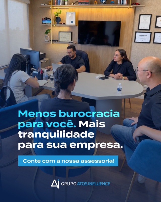 Post do Grupo Atos Influence